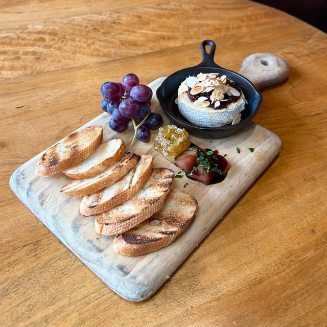 Baked Brie.