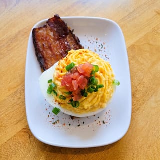 Duck Deviled Eggs